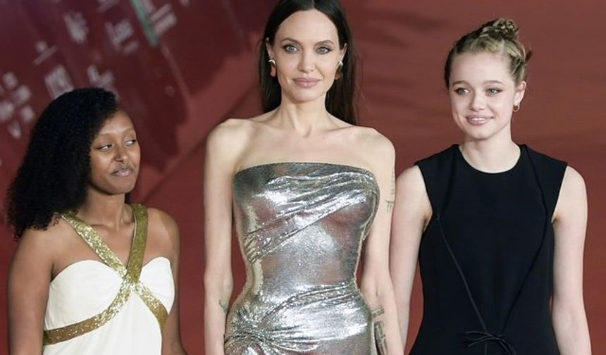 Angelina Jolie ve Brad Pitt'in Kızları Shiloh Jolie Pitt Erkek Gibi Giyinmeyi Bıraktı!